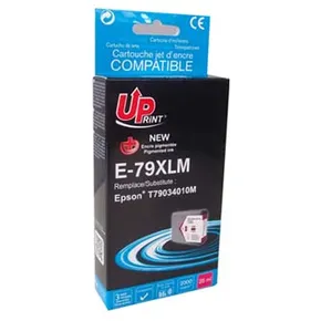UPrint kompatibel Ink C13T79034010, mit C13T79034010, 79XL, XL, magenta, 2000S, 25ml, E-79XLM, 1Stk, für Epson WorkForce Pro WF-56